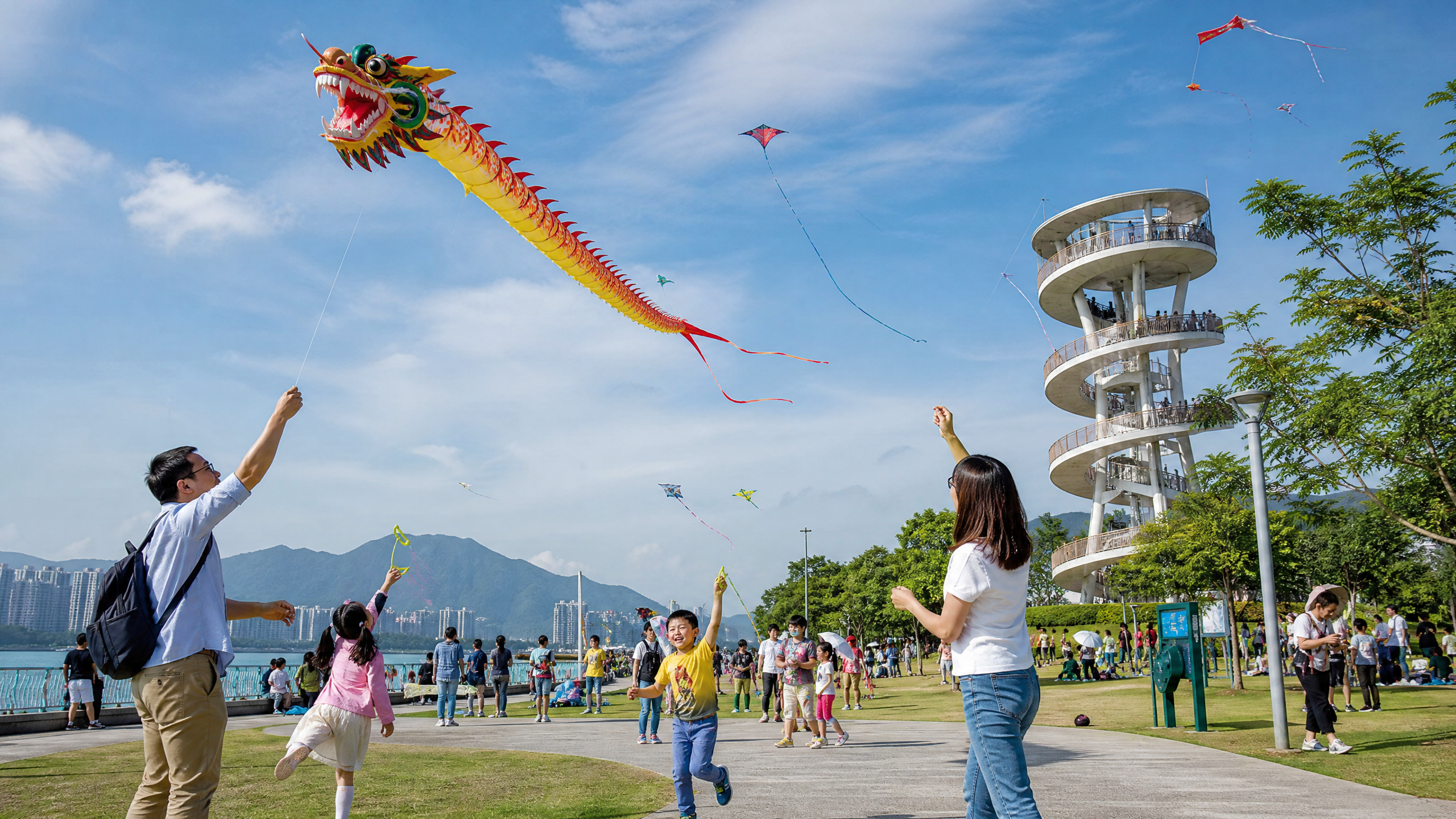 大埔海濱公園風箏節