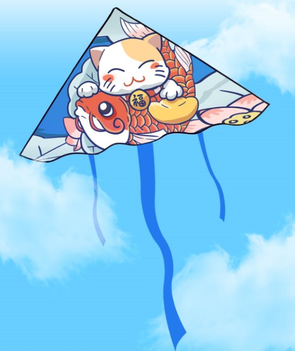 招財貓 風箏