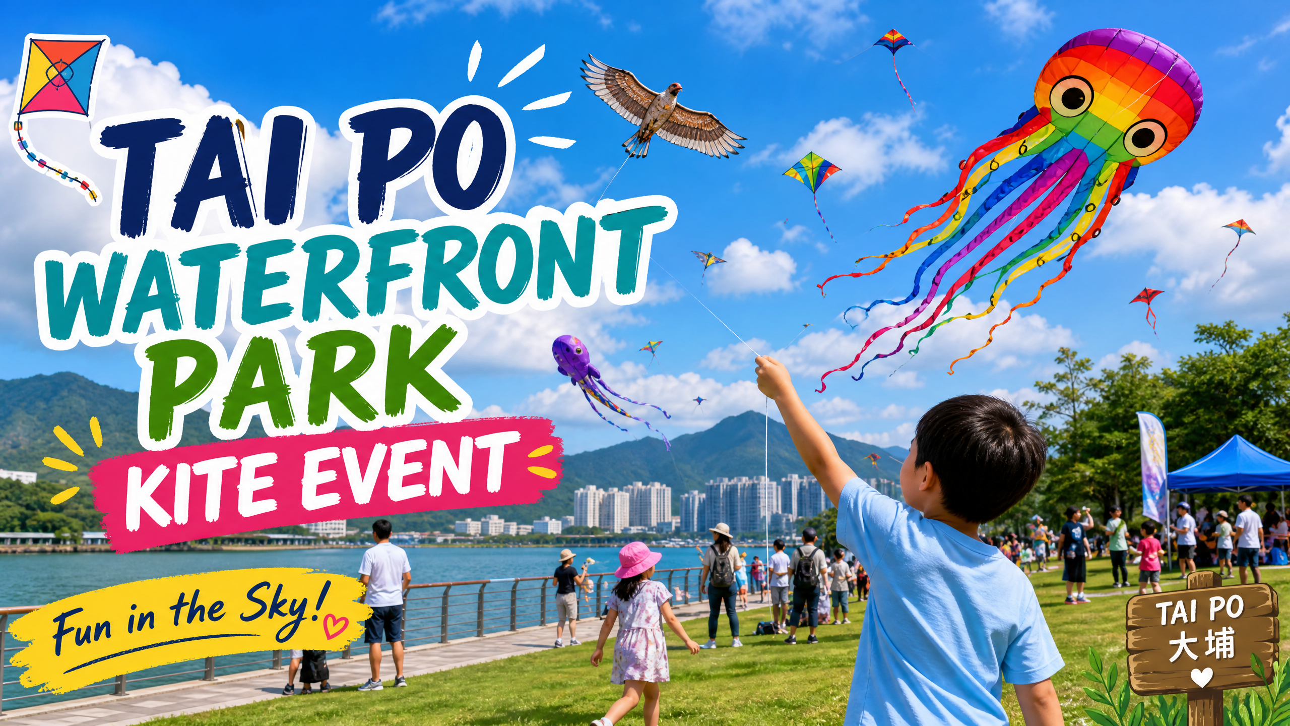 大埔海濱公園風箏盛事：香港風箏文化與戶外樂趣新高潮 | CS Kites