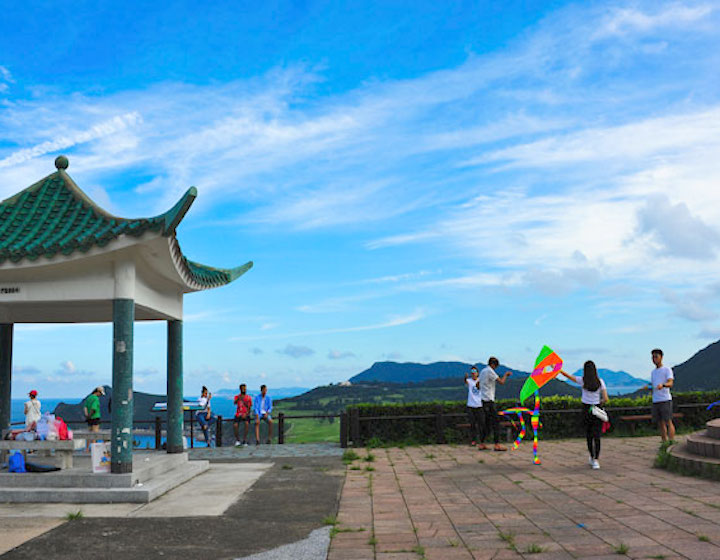 大尾篤放風箏體驗