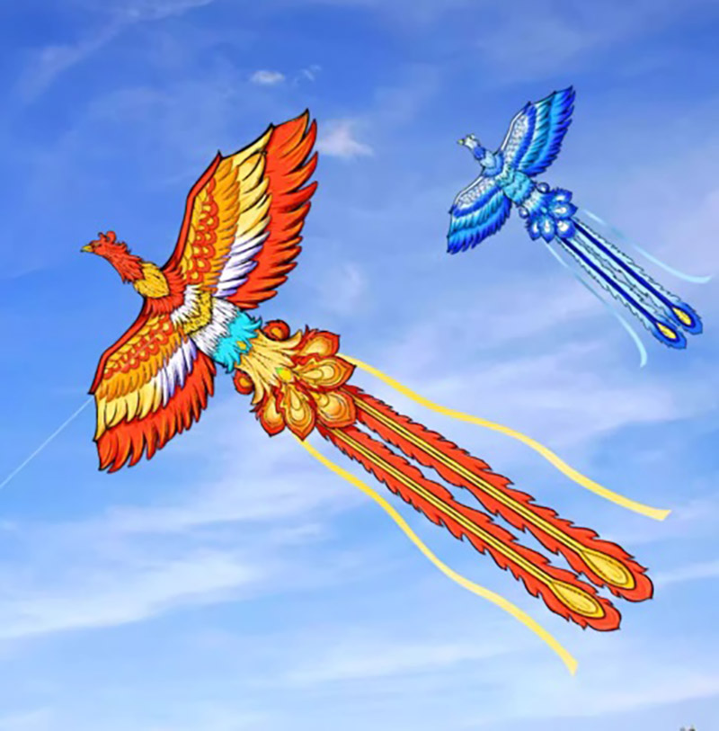 火熖鳳凰 風箏 / 冰熖鳳凰 風箏～ 尺寸 : 250cm (W) x 170cm (H)