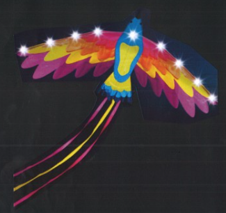 1.8米 彩鳥 風箏 (有燈)