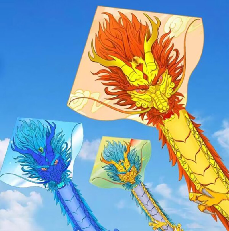 冰神龍/ 銀神龍 / 火神龍風箏