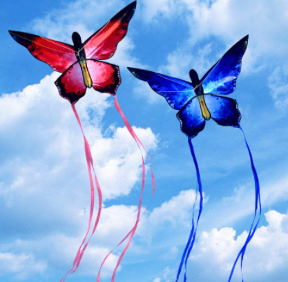 倩侶水晶蝴蝶 風箏 (1對～藍蝴蝶 / 紅蝴蝶) (售罄)